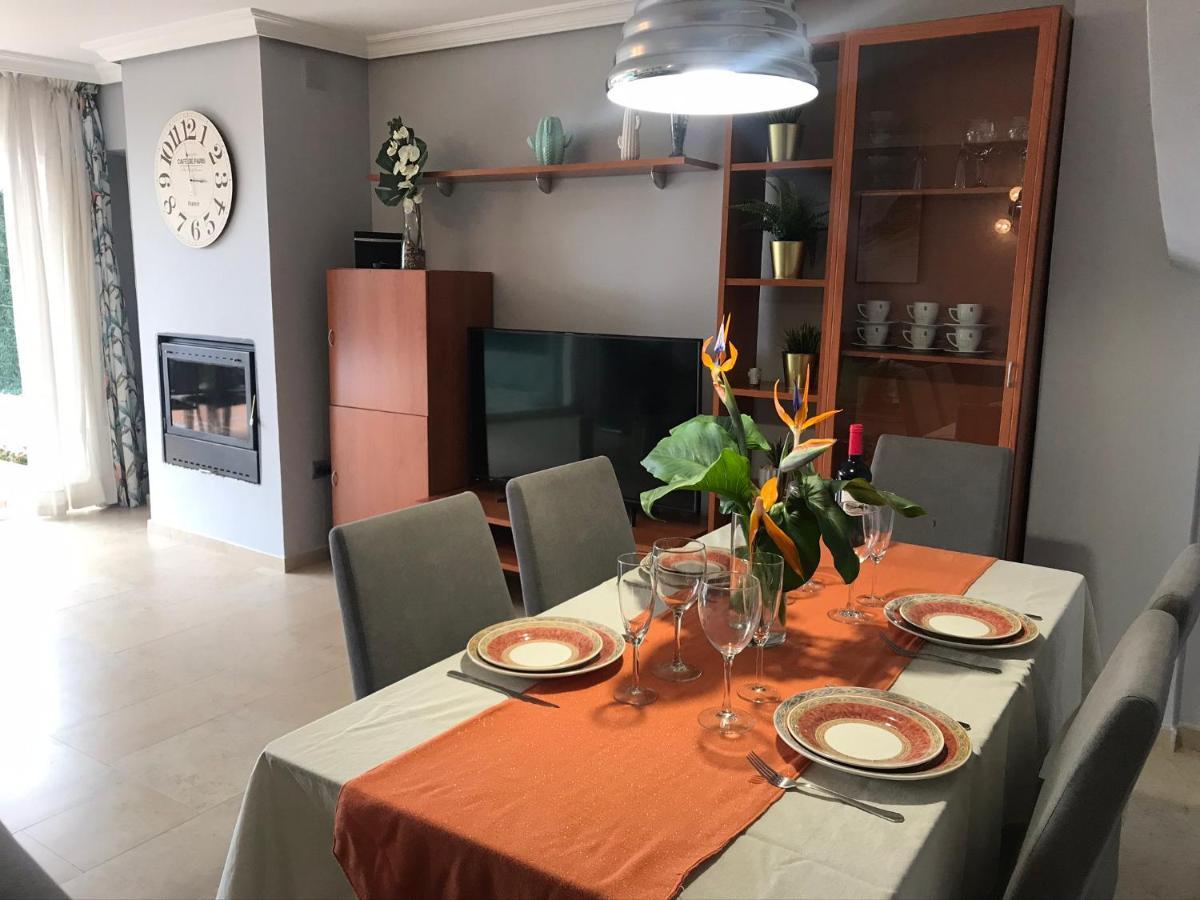 Bungalow Altea Junto Al Casco Antiguo, Piscina Y Barbacoa ภายนอก รูปภาพ