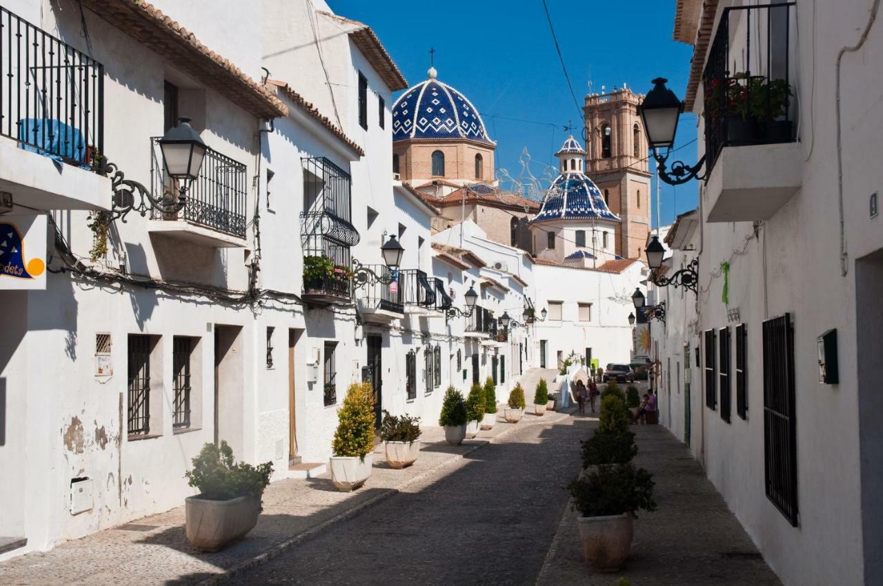 Bungalow Altea Junto Al Casco Antiguo, Piscina Y Barbacoa ภายนอก รูปภาพ